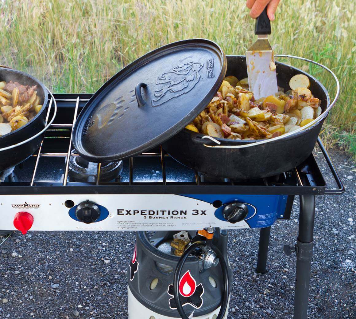 Camp Chef's Dutch Oven Potatoes - The Sporting Chef